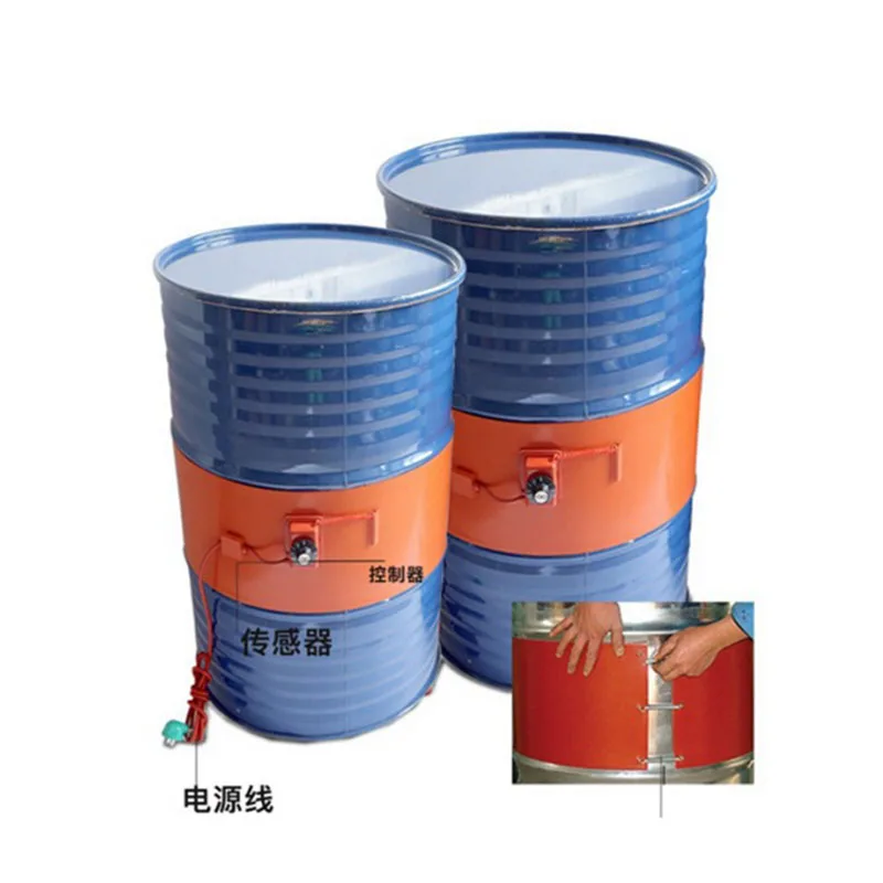 高速配送 DIY カスタマイズ可能なシリコーン加熱ベルト 200L オイルドラム用 1740 × 250 ミリメートルゴムヒーター 2000 ワットユニバーサルサイズ Hom