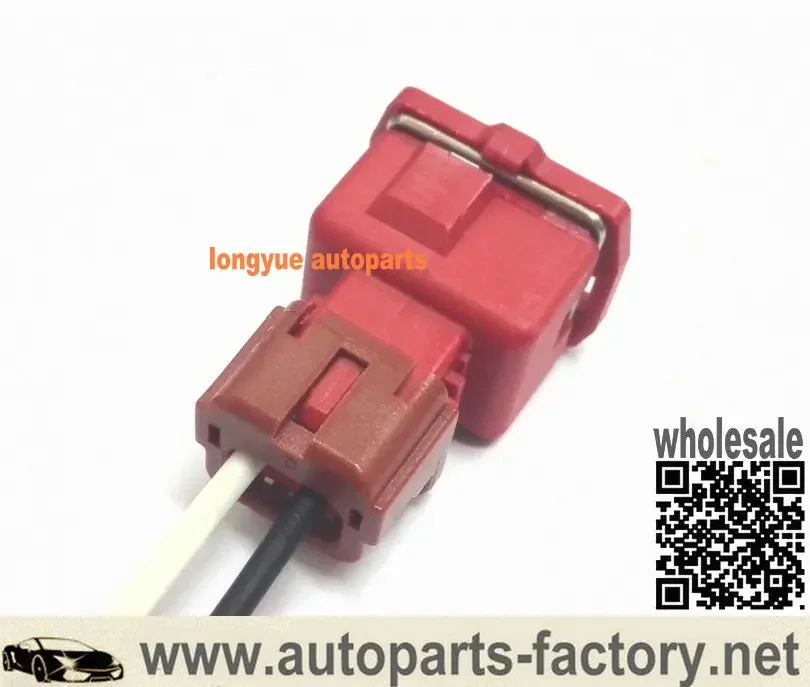 Longyue 10pcs Red 2-pin For SR20DET Coolant Temp Connector For AAC Valve Repair Harness For Nissan 300ZX