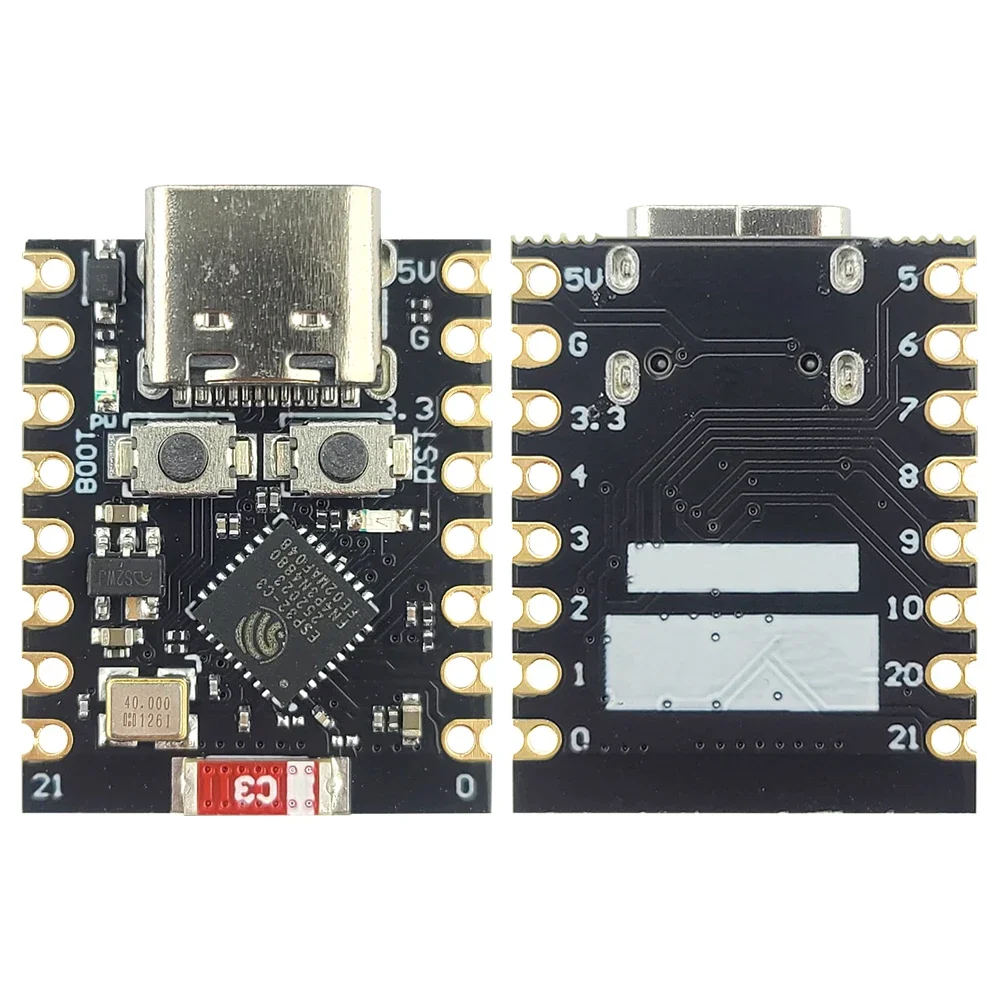 ESP32 C3 Development Board Modules Wifi 4 BT Bluetooth Module RISC-V 32-Bit Single-Core Processor 16Pin Type-C ESP32-C3 Mini