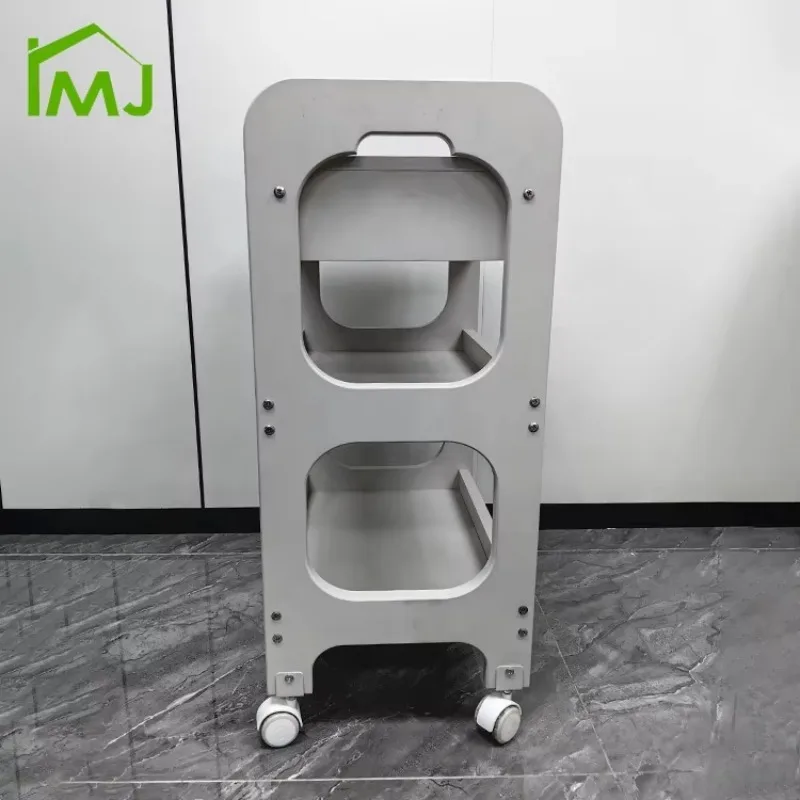 Immagine 7: Carrello Porta Attrezzi Multifunzione per Salone di Bellezza e Barbiere, Carrello per Manicure e Parrucchiere