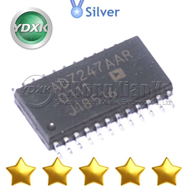 AD7247AAR SOP24 AD7892AR-1 Electronic Components AD815ARBZ-24 ZLG7290CS LTC1264CSW PMC234-S24 New Original MAX191BCWG