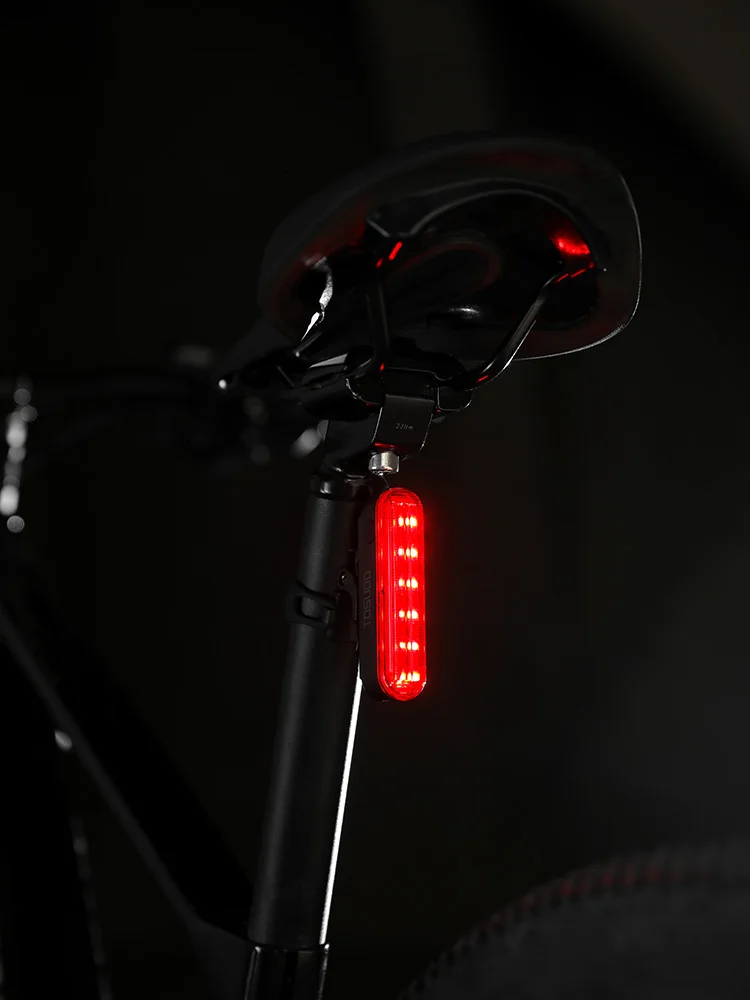 AliExpress TOSUOD Bicycle Laser Taillight IPX5 Waterproof 500mAh Lights Light Sensor Vibration Sensor Control Intelligent Start/Stop Light
