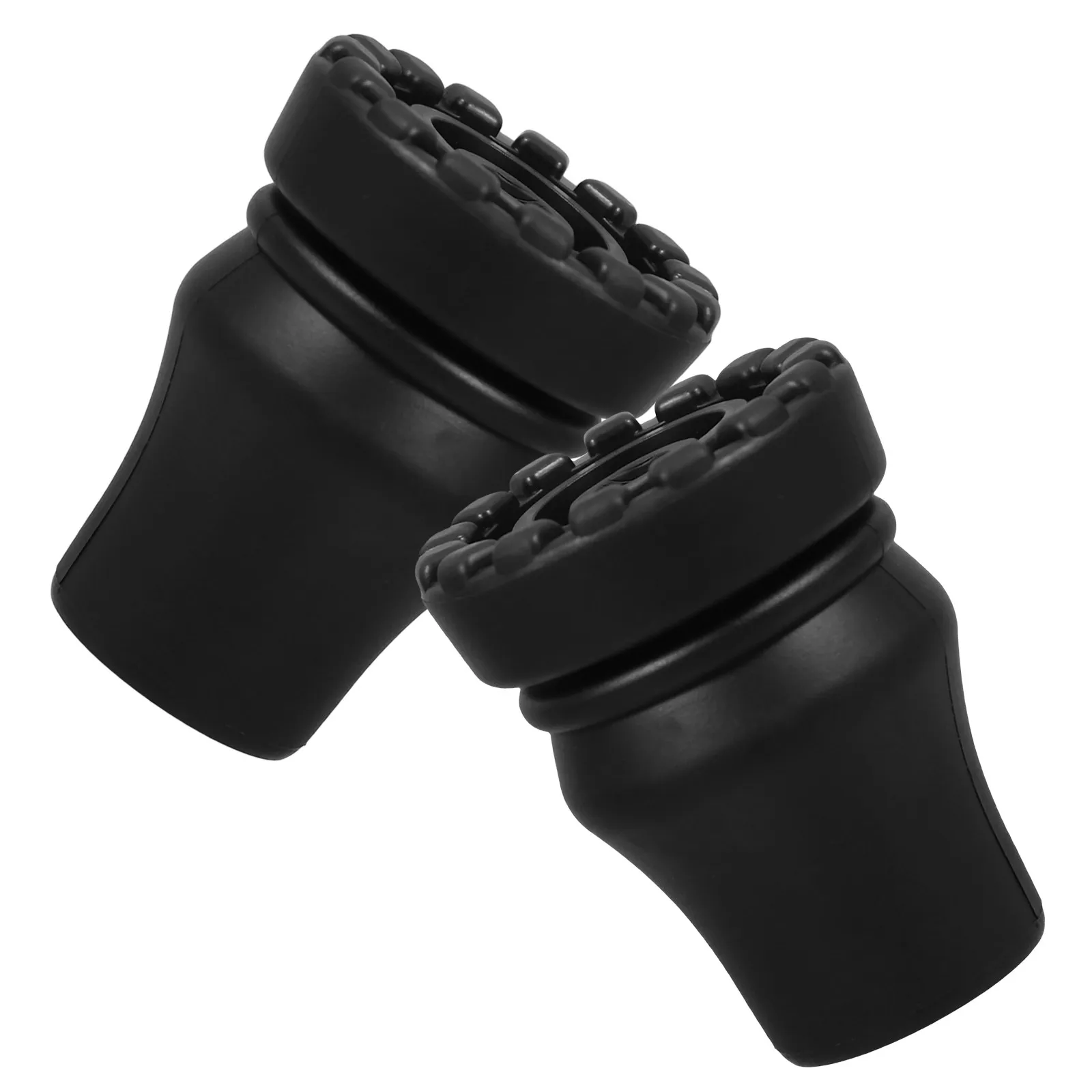 2Pcs 22Mm Standard Diameter Non-Slip Rubber Tips for Walking Sticks Canes Crutches Replacement Heavy Duty Stability Grip Senior