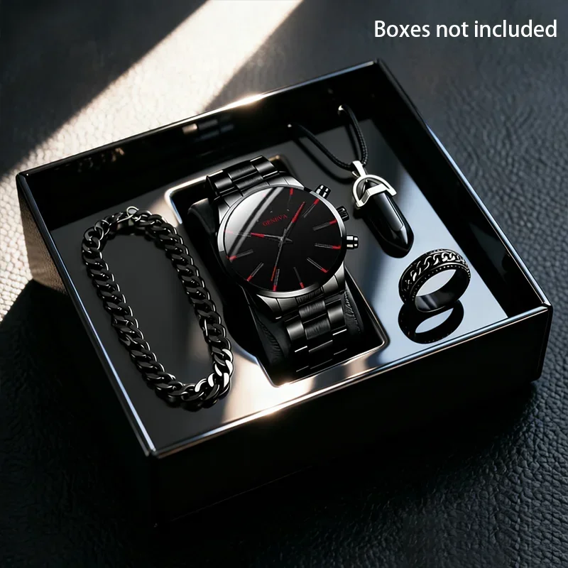 Luxury Men's Quartz Watch Round Business Sports Fashion High Quality Student Men's Watch
