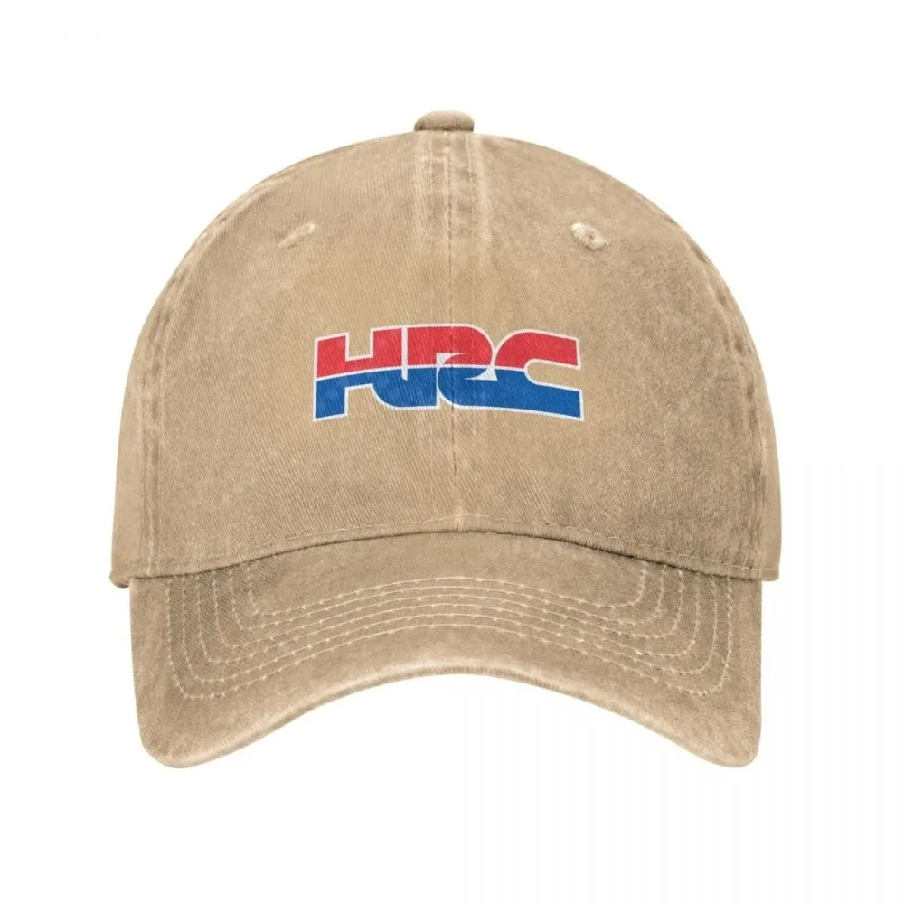 

2026 HRC Pattern Printing Cowboy Hats Adjustable Denim Baseball Cap Vintage Washed Cotton Unisex Hat For Men Women All Seasons