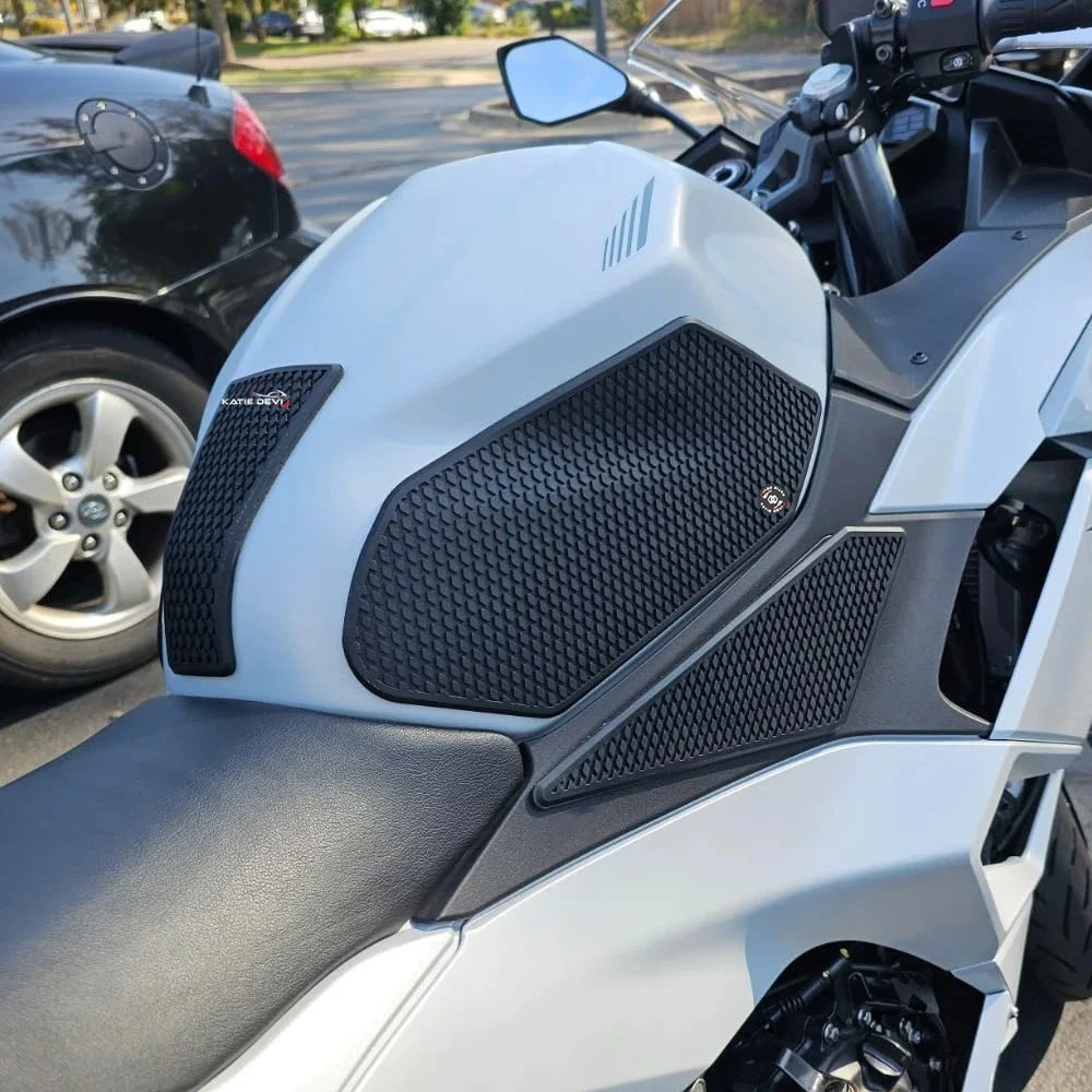 For NINJA 500 SE 2025  Motorcycle side fuel tank pad Tank Pads Protector Stickers Decal Gas Knee Grip Traction Pad Side Sticker