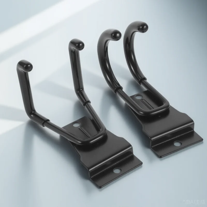 

2 Pcs Clothing Metal Hook Heavy Duty Hooks Garage Storage Hangers Iron for Hanging