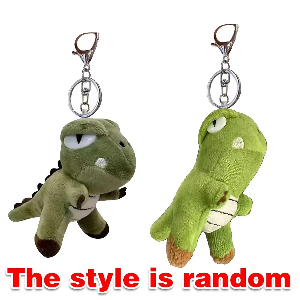 Keychain Key Ring for Women Gift Fashion Cartoon Bag Airpods Box Car Phone Accessorie Bear Cow Frog Dinosaur Jewelry Bag Pendant view 6