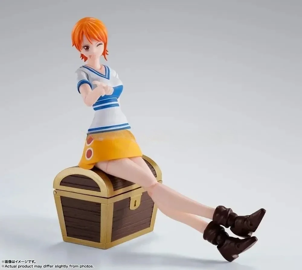 

Bandai S.H.Figuarts One Piece Nami Romantic Dawn Фигурка Игрушка Фигурка Модель Коллекция Игрушка Подарок на складе