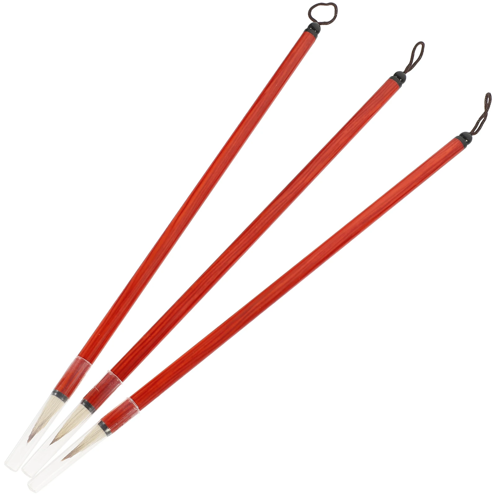 

3pcs Chinese Calligraphy Brush Portable Writing Painting Tool For Beginners Small Style Pen Household Art Stationery