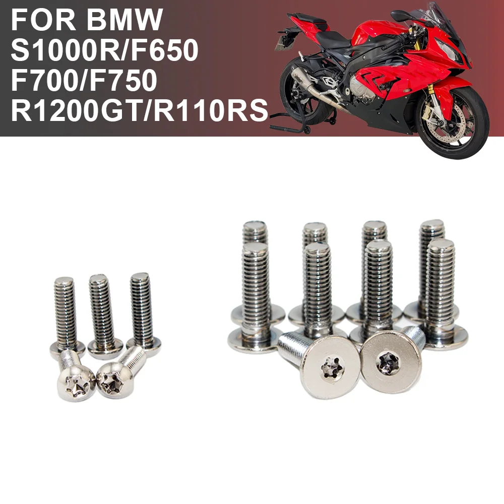 

Front rear brake disc screws Bolt For BMW S1000R 2009-2018 F650 2008-2017 F700 F750 2013-2017 R1200GT 2003-2008 R110RS 1993-1999