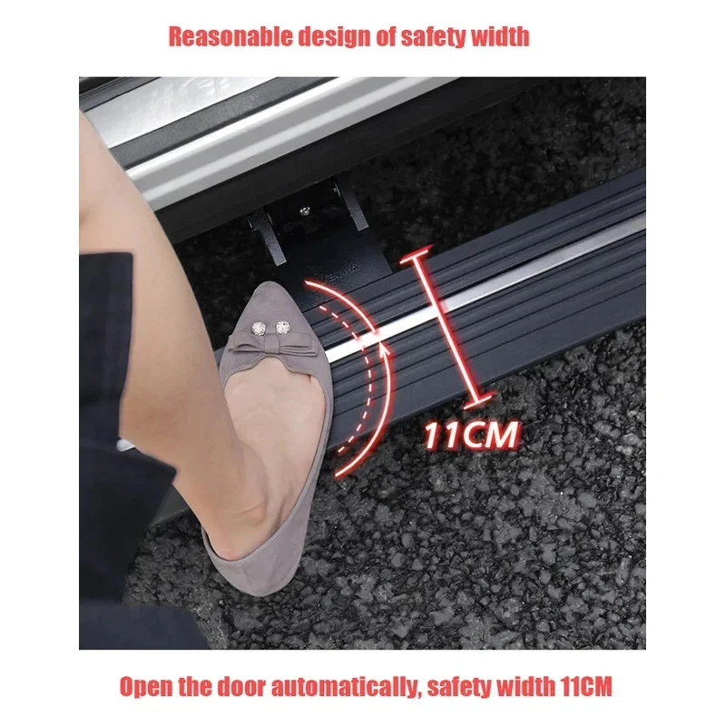 Factory Best Seller-High Quality Folding Running Boards For Grand Cherokee Deployle Pedals Electric Auto Side Steps 5