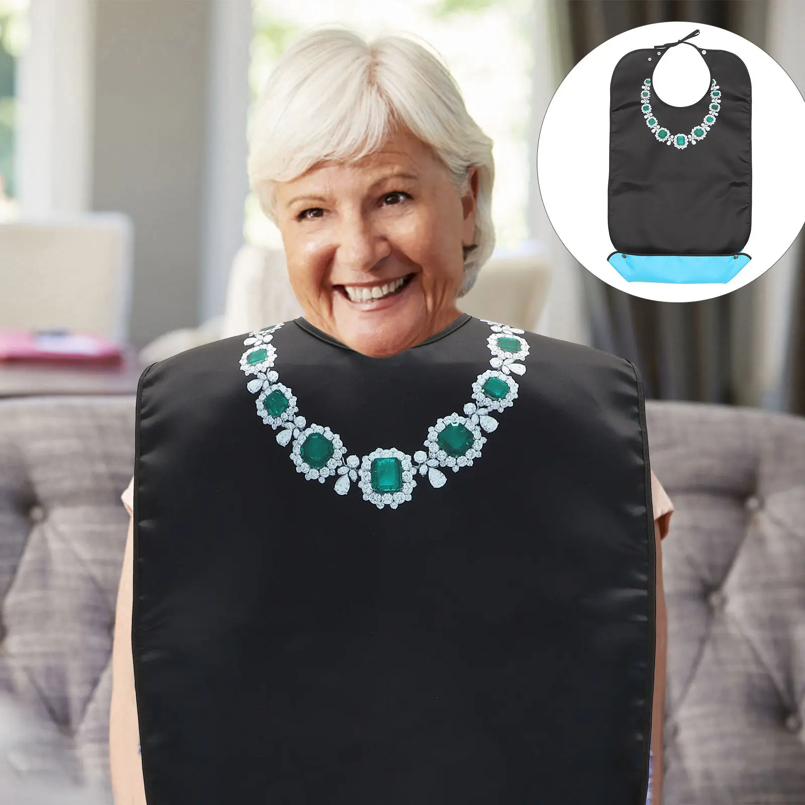 

Многоразовый фартук для взрослых, не деформируемый, водонепроницаемый, для пожилых людей, мужчин и женщин, долговечный, для кухни и еды