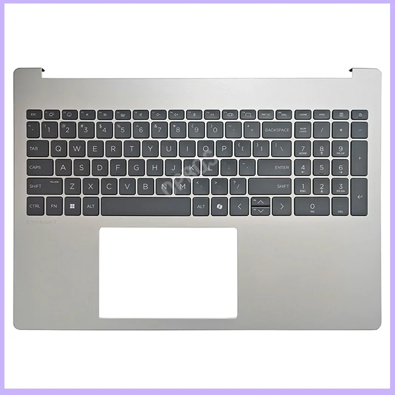 

NEW Palmrest Upper Cover Case For OmniBook 7 X 16-AZ 16-AY TPN-Q306 US/UK Laptop Keyboard