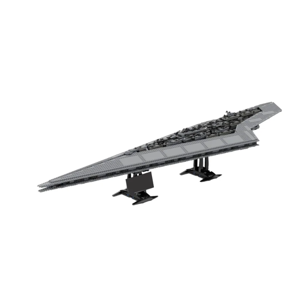 MOC New Star Battle Movie Super Space Destroyer Model Building Blocks Creative Toy Assembly Brick Puzzle Birthday Children Gift