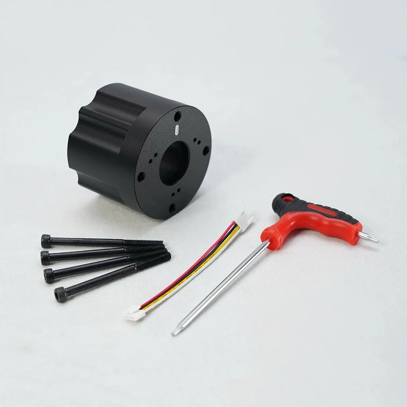 Simulation Game Accessory Extension 58mm Base Side Aluminum Alloy Material CNC Machining Extension Shaft