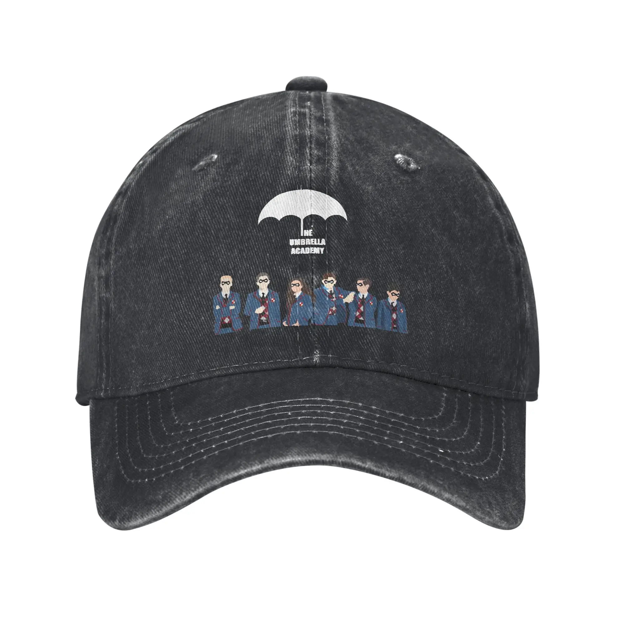 Custom The Umbrella Academy Group Baseball Cap Sun Protection Men Women's Adjustable Tv Show Dad Hat Summer