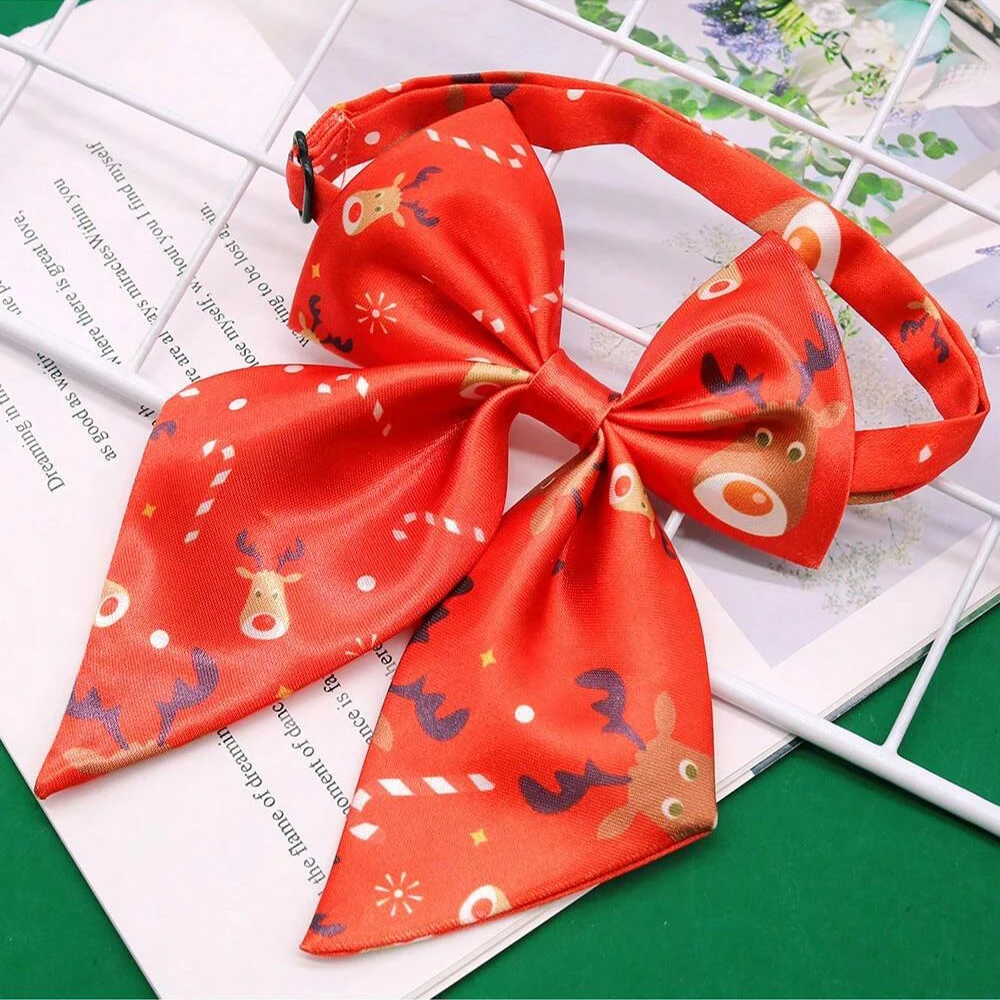 1 قطعة ربطات القوس فيونكة الكلب لحفلة عيد الميلاد قابل للتعديل الكلب بووتيس مستلزمات الحيوانات الأليفة الياقات للكلاب والقطط الشتاء مستلزمات تهذيب الحيوانات الأليفة