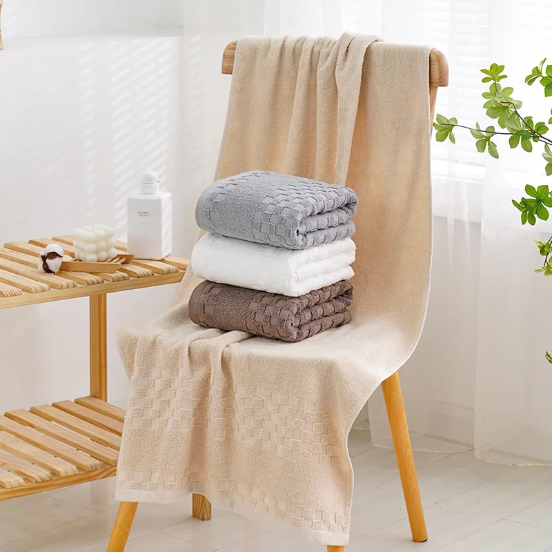 100% cotton face towel absorbent pure hand wash hair shower microfiber towel bathroom family hotel motion bath towel