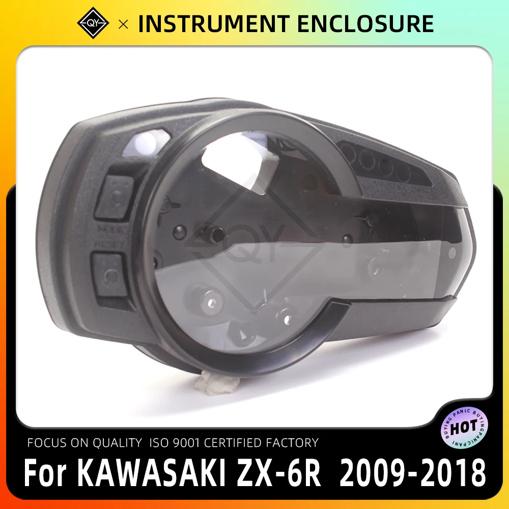 LQYL Speedometer Instrument Case Gauge Odometer Tachometer Housing Cover For KAWASAKI Z750 Z1000 2007-2009 ZX-6R ZX6R 2007-2008