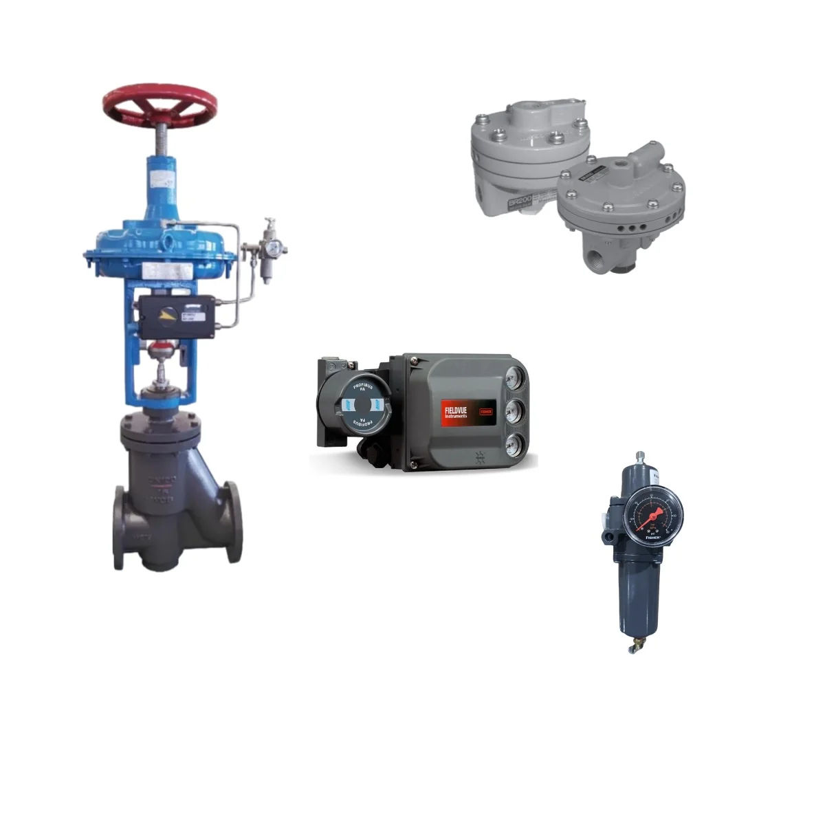 

Регулирующий клапан Wuzhong с реле повышения объема MASONEILAN большой емкости BR200/BR400