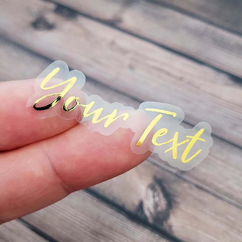 100 Pacotes de Adesivos Transparentes com Corte a Laser, Hot Stamping e Estampagem Prateada, Ideais para DIY, Capas de Celular e Janelas