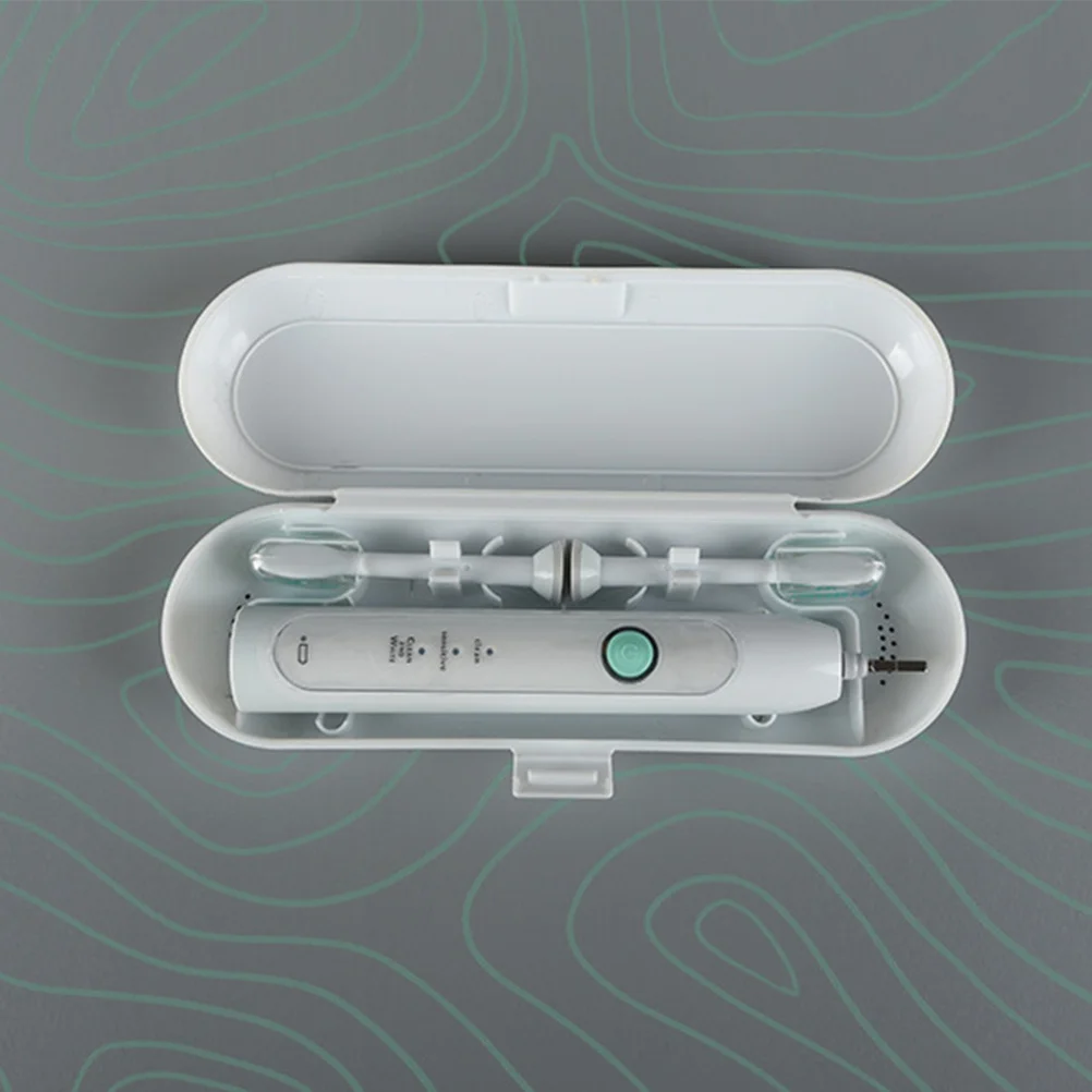 

4Pcs Portable Toothbrush Case for Electric Toothbrushes with Brush Heads Dustproof and Waterproof Design Toothbrush Case