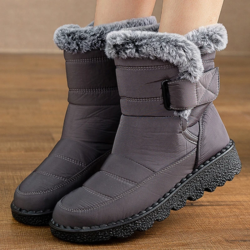 Snow Boots Women New Shoes Woman Waterproof Women Shoes Keep Warm Boots For Women Plush Fashion Botas Mujer Winter Boots