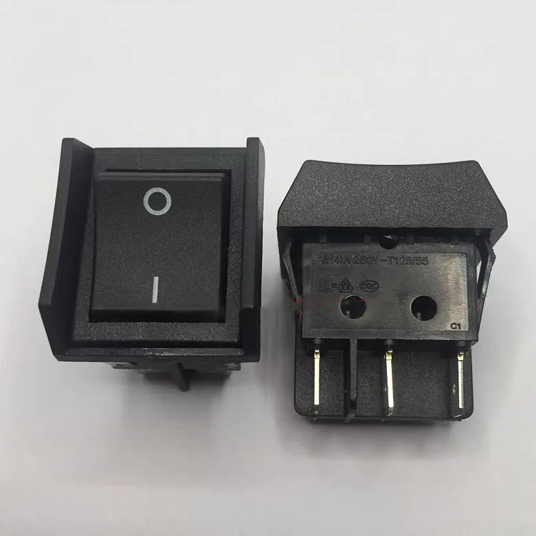 Imported authentic ship type switch warp-plate switch R220-1C5 six-pin anti-collision switch CQC,UL,VDE certification with light