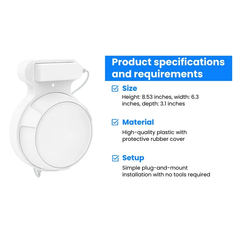 Router Wall Mount For TP-Link Deco BE23/BE25/BE3600/BE5000 Wifi 7 Wall Mount Home Wifi System 2Pcs-Elect