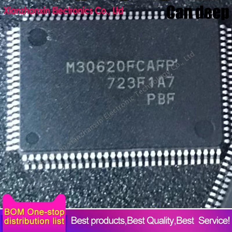 1PCS/LOT M30620FCAFP M30620 QFP100 Microprocessor chips in stock