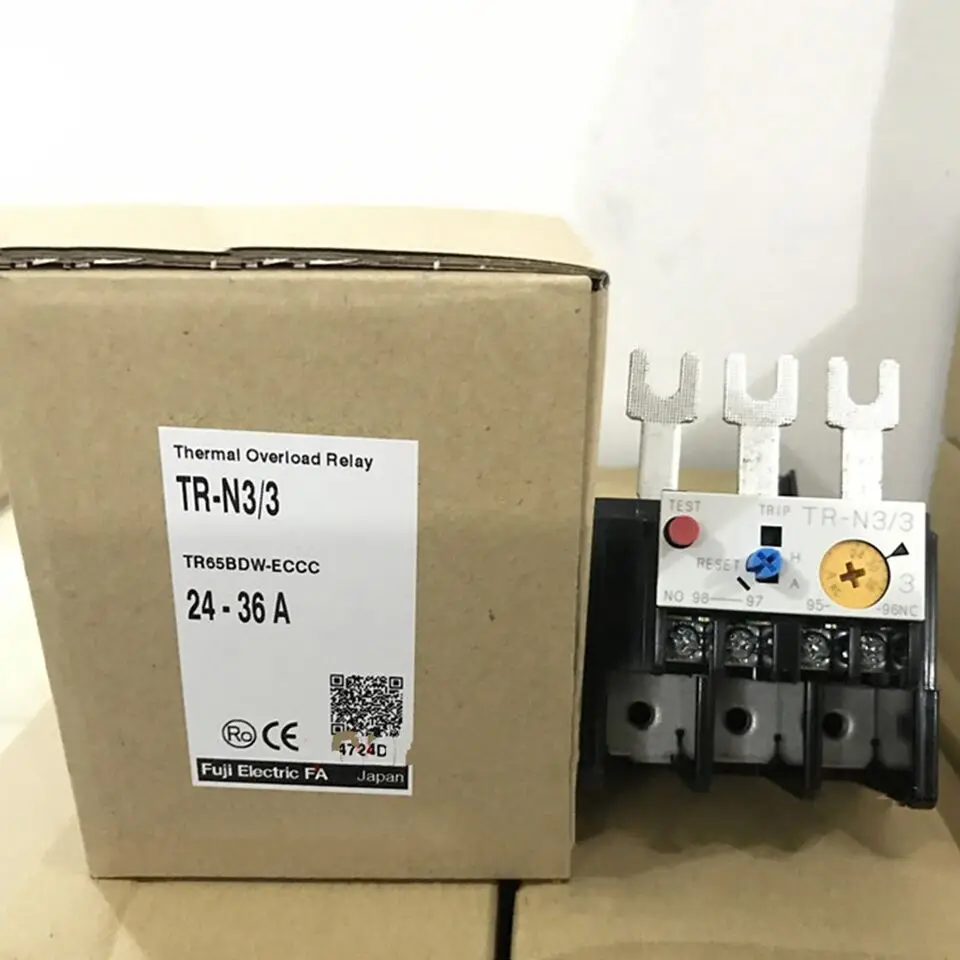 

Fuji TR-N3/3 24-36A Thermal Overload Relay 1PC New Free Shipping TRN3/3