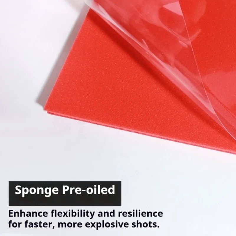 LOKI تنس الطاولة المطاط RXTON 7 العشاء لزجة البثور في RXTON VII بينغ بونغ المطاط ورقة مع الطاقة الداخلية الأزرق الإسفنج #4