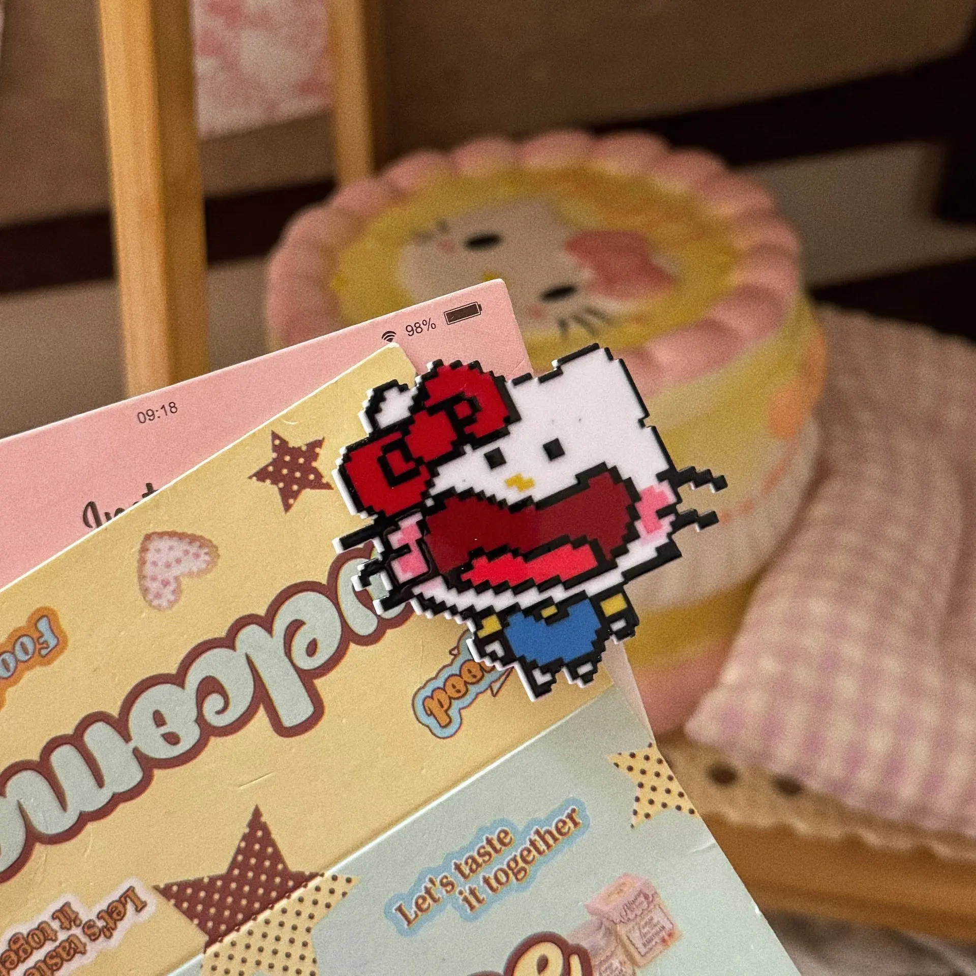 2Pcs Hello Kitty Pixel Hair Cl - Jewelry Making For Kids recension och pris