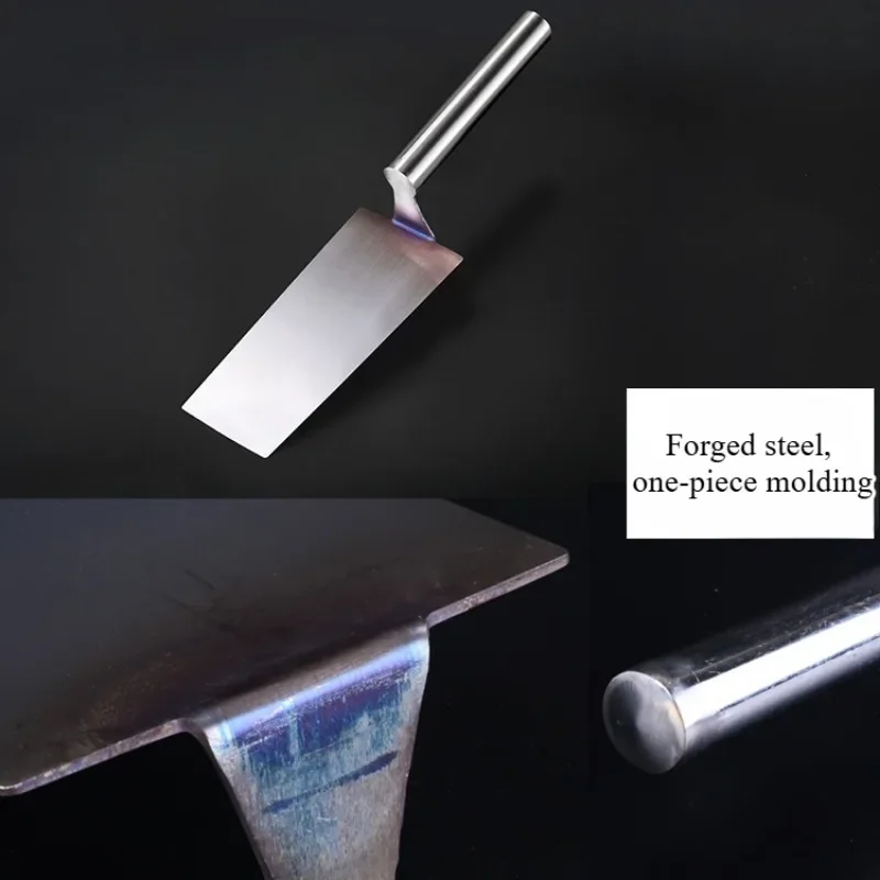 Trowel Stainless Steel Tile Trowel One-piece Molding Dish Knife Bricklayer Plastering Tile Laying Plaster Spoon Plastering Knife