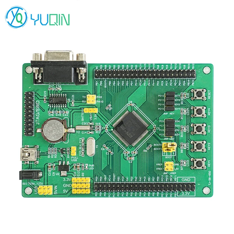 STM32 Chip SMT Soldering Practice Board Kit LQFP100 Electronic Process Skills Training and Assessment