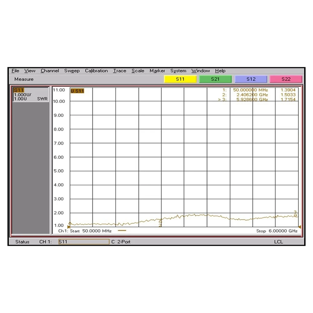50M-6GHz 20dB RF Amplificador de baixo ruído LNA Drive Receptor