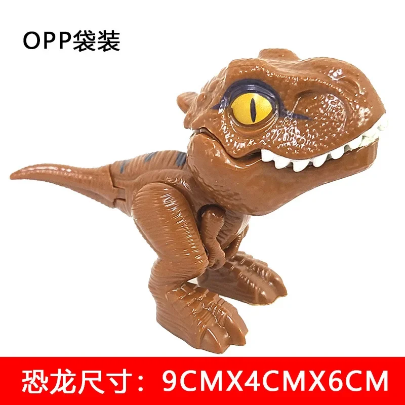 Jurassic Finger Dinosaurier Tyrannosaurus Modell Spielzeug für Kinder Finger Beißen Dinosaurier Bewegliche Gelenke Dinosaurier Spielzeug für Jungen Geschenk – Detail 6
