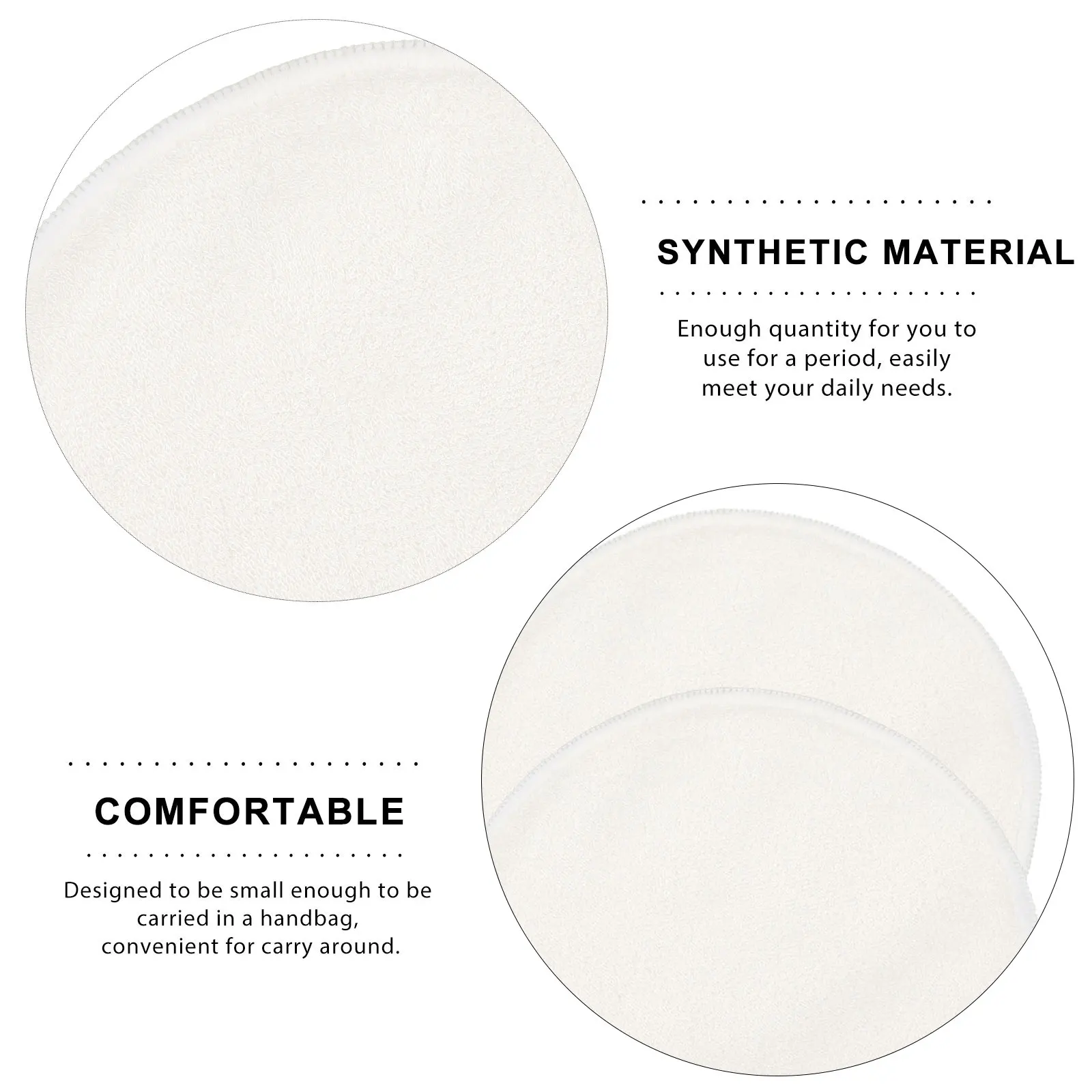 

8 Pcs Breast Pads Nursing Leak Proof Comfortable Washable Cotton Reusable Postpartum Maternity Pregnant Women Supplies