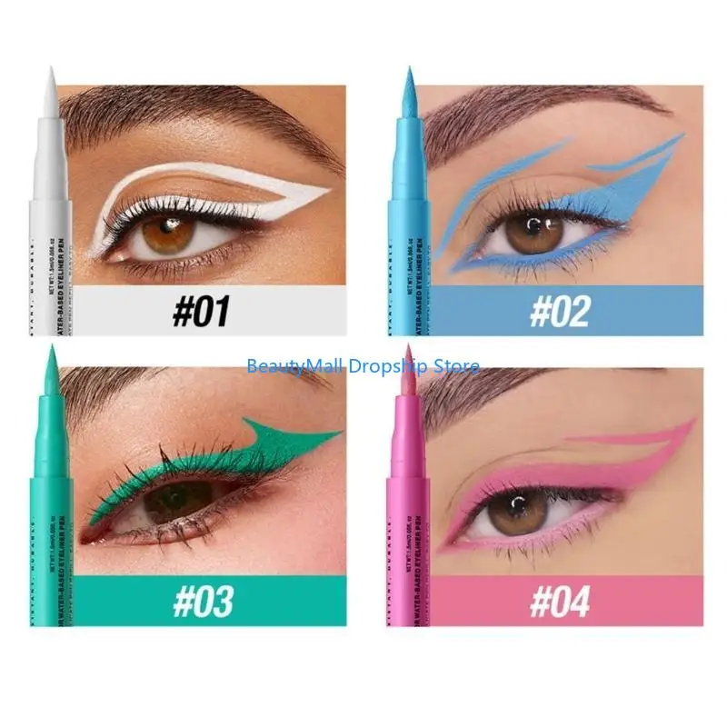 40JD 12 Loại Bút Kẻ Mắt Mờ Và Lấp Lánh Chống Nhòe Và Bút Kẻ Mắt Chống Thấm Nước Bút Chì Ứng Dụng Mượt Mà