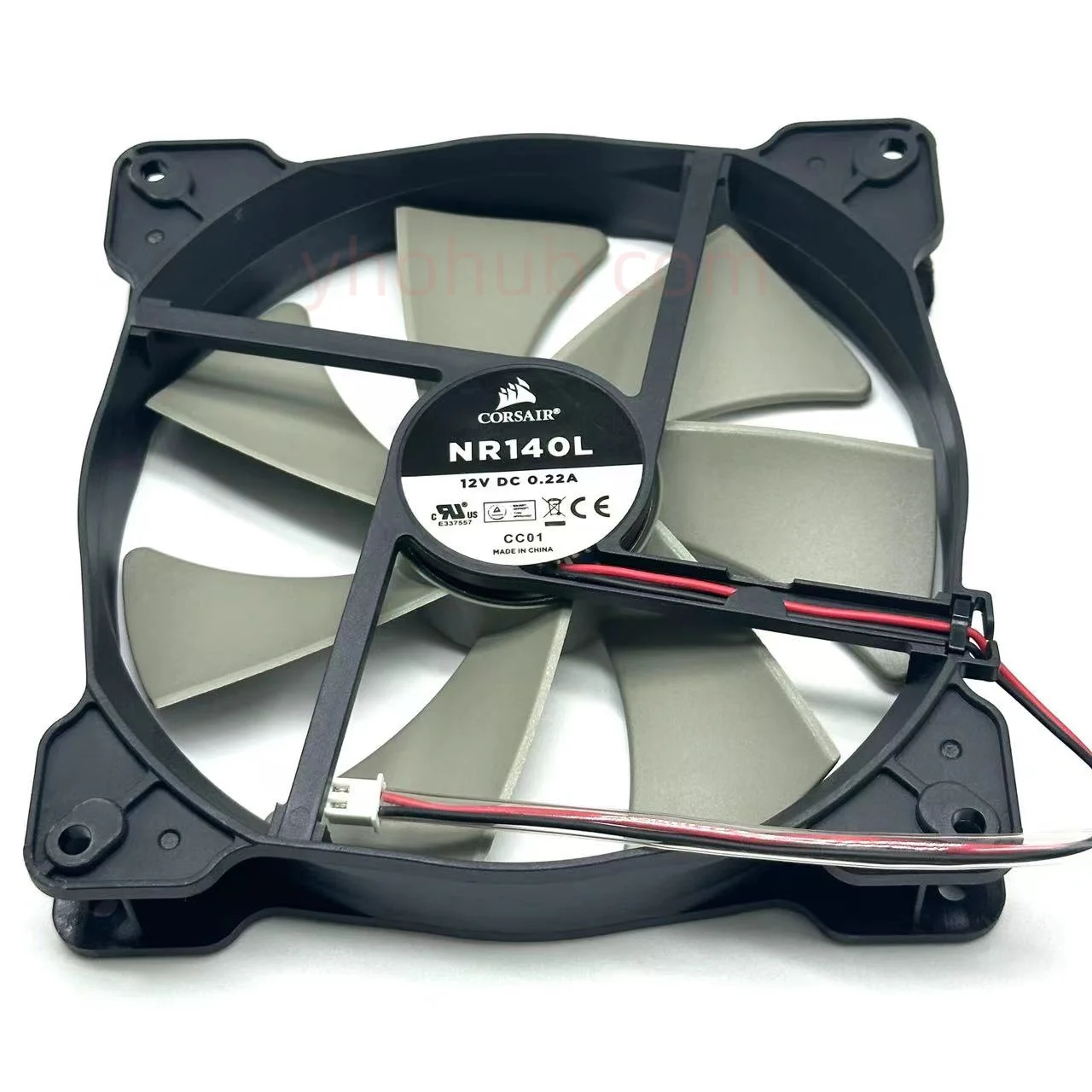 CORSAIR NR140L DC 12V 0.22A 140x140x25mm 2-Wire Server Cooling Fan