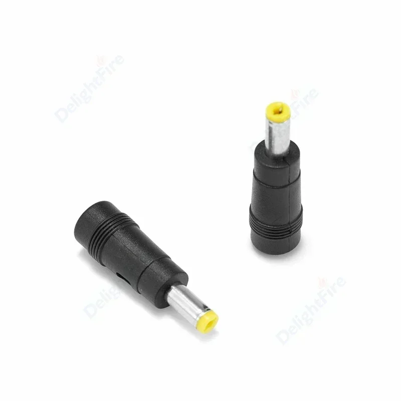 Connecteur d\'adaptateur d\'alimentation CC pour ordinateur portable, prise de conversion, appareils ménagers, femelle à mâle, 5.5x2.5mm, 5.5x2.1mm