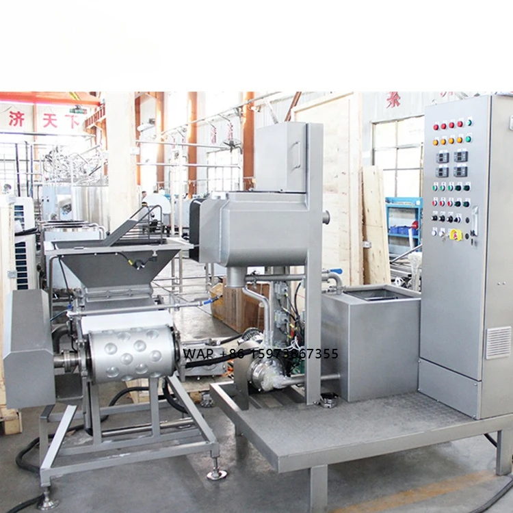 Mozzarella Cheese Making Machine Processing Line Dairy Pizza Cheese Production Plant Equipment Mozarella Mixer for Sale