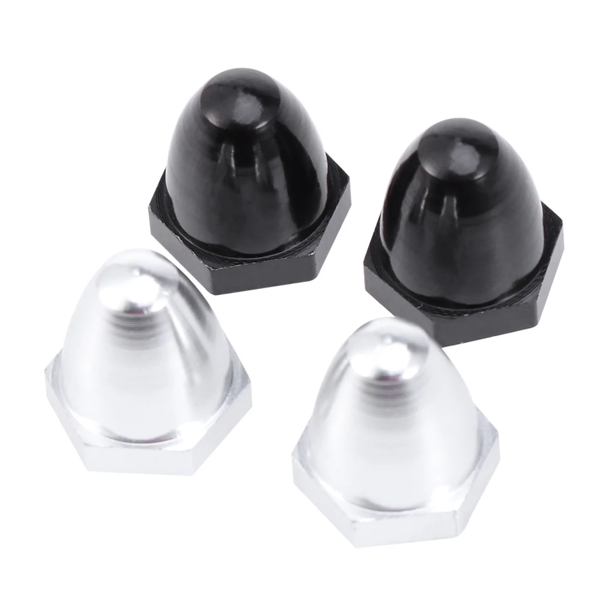 4 pçs liga hélice porca tampas vermelho preto para phantom 2 visão 2212 920kv motor cw prop porca kit para rc drone quadcopter