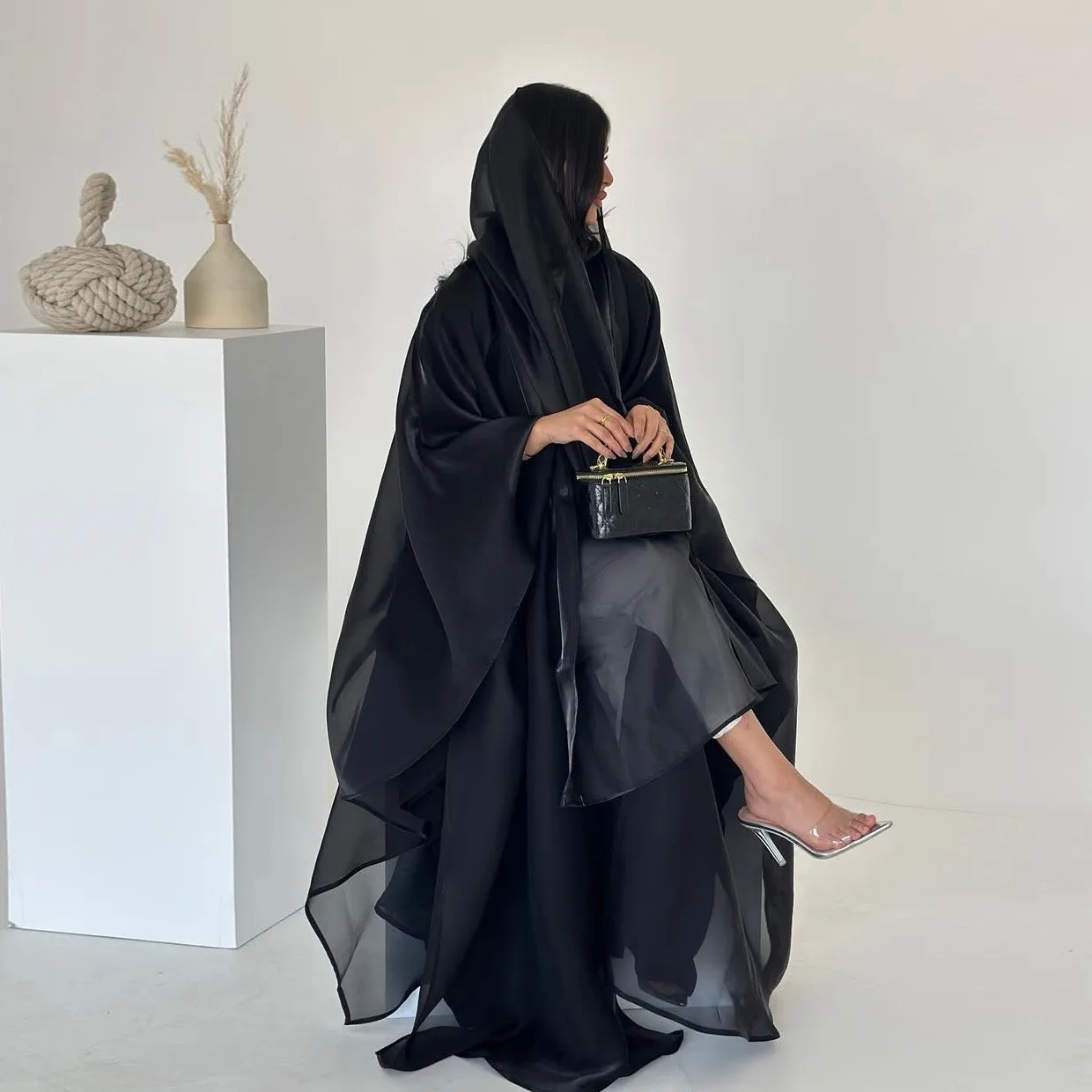 Nieuwe Moslim Gewaad Midden-oosten Dubai Turkse Jurk Vrouwen Hijab Hoofddoek Abaya Islam Kleding Turkije Kaftan Eid Ramadan Kebaya Gown