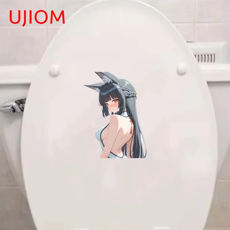 UJIOM Half Body Miyabi Zenless Zone Zero Wall Sticker Alluring Waterproof Picture Vinly Decal Suitable For Smooth Surface Decor