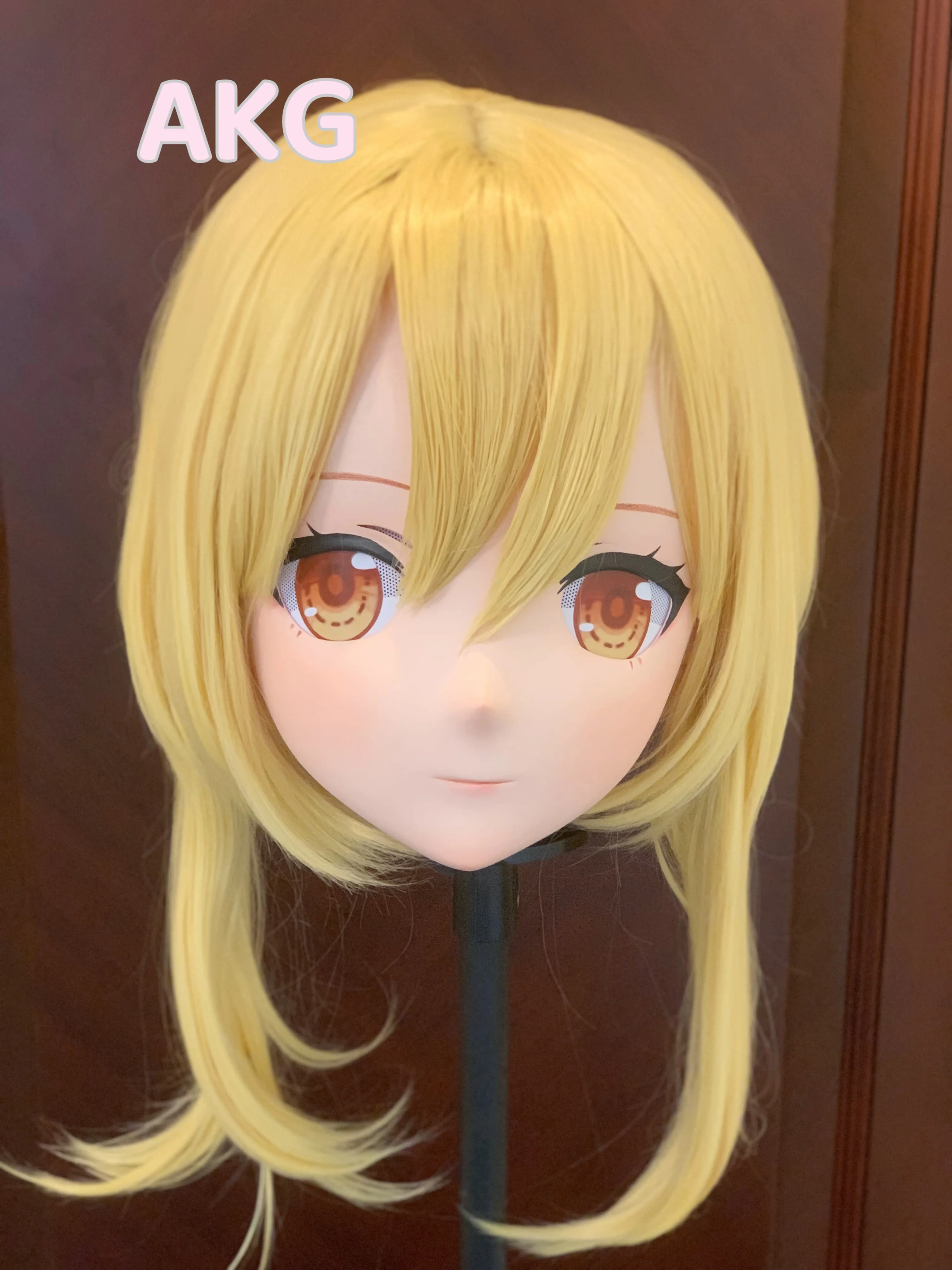 

(AL11) Customize Character ‘Ayaka‘ Female/Girl Resin Half/ Full Head With Lock Cosplay Japanese Anime Game Role Kigurumi Mask