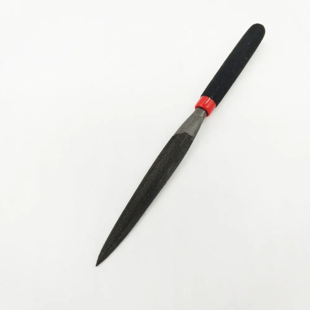 Set Hand Tool Small Steel Files Carpentry Tools Woodworking Needle Flat File 118mm Length Craft Needle Filing Stone