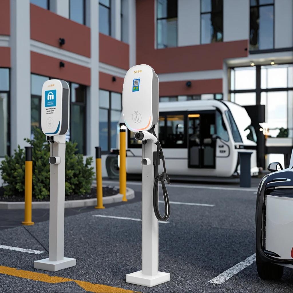 الطاقة الجديدة 7KW التيار المتناوب 32A المحمولة EV شاحن سريع نوع 2 1 المرحلة محطة شحن السيارة الكهربائية محطات شحن الحائط #4