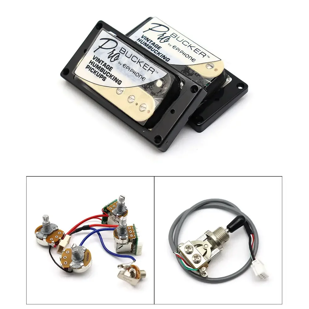

Комплект упряжек для гитары ProBucker для LP SG EPI Zebra